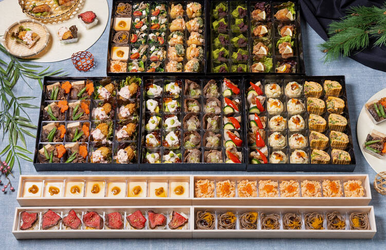 10名様分の盛り付けイメージ