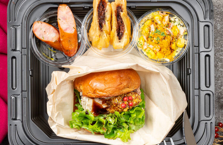 お食事にもおつまみにも！大人が楽しむバーガーBOX