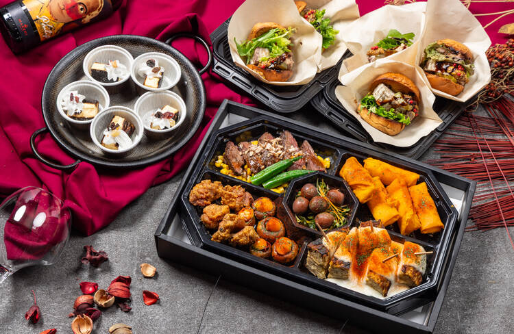 5名様分盛り付けイメージ