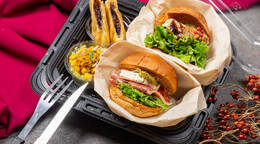 元ハンバーガー屋店長のバーガーBOX(2種)(2,000円 / 人) - オードブル