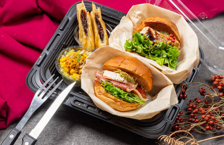 お一人様BOX盛り付けイメージ