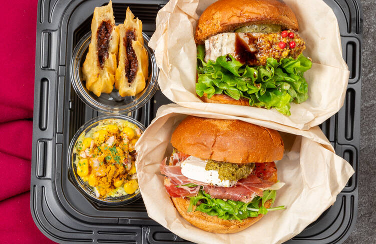 お食事にもおつまみにも！大人が楽しむバーガーBOX
