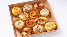 [1人2個]惣菜ドーナツ  アソートプラン(400円 / 人) - オードブル