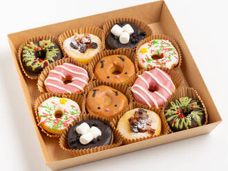 [1人2個]12月限定クリスマスドーナツ≪12月25日以降納品不可≫(450円) 