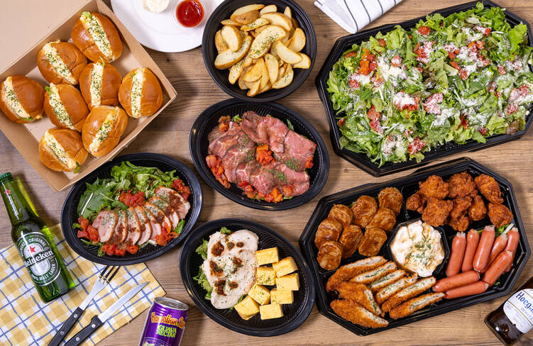 8名様分の盛り付けイメージ