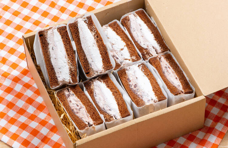 どこか懐かしく、優しい味わい「小倉クリームサンド」