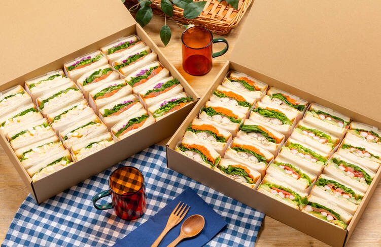 10名様分盛り付けイメージ