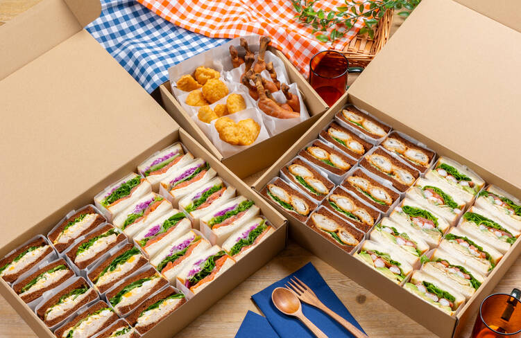 10名様分盛り付けイメージ