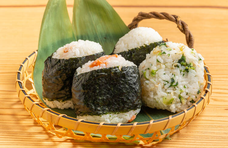 鮭・梅・昆布・じゃこと野沢菜