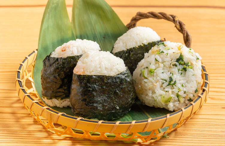 焼たらこ・梅・昆布・じゃこと野沢菜