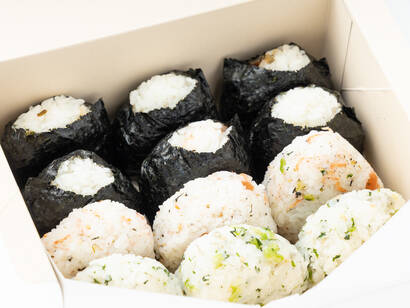 混ぜご飯2種入り！4種の白米おにぎり/1人2個