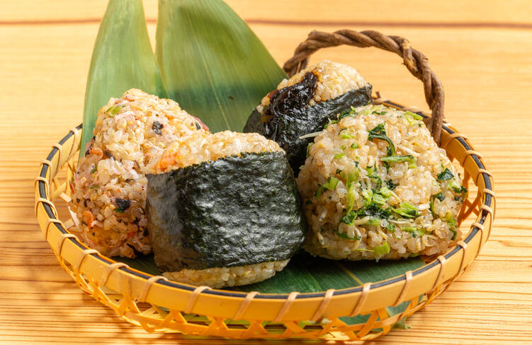 鮭・昆布・じゃこと野沢菜・じゃことカリカリ梅