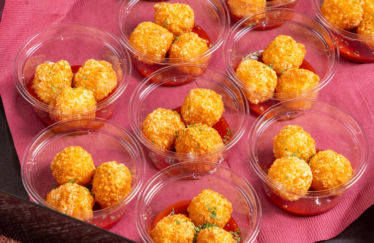 かりっと一口チーズフライ