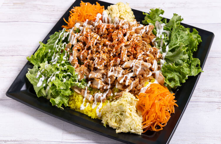 NYチキンオーバーライス(大皿)