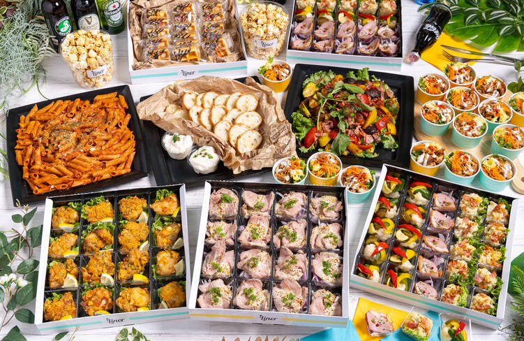 16名様分の盛り付けイメージ