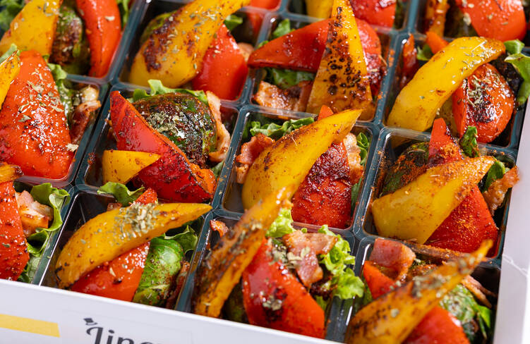 季節のグリル野菜 8種のスパイス