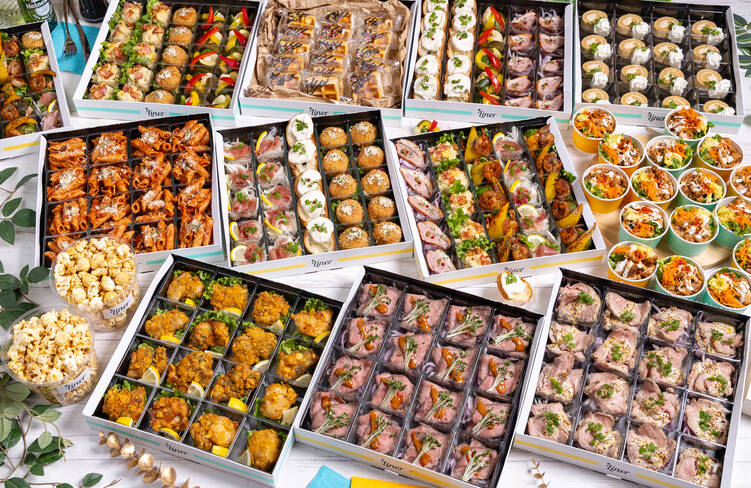 16名様分の盛り付けイメージ