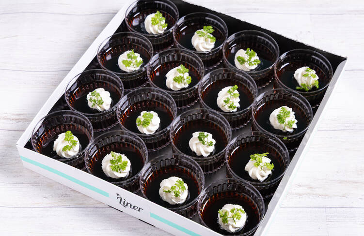 店舗ドリップコーヒーゼリー