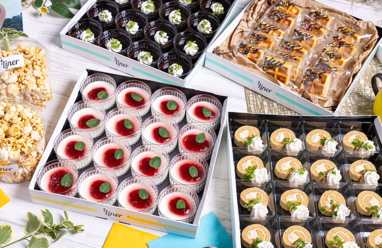 LINER人気のパンナコッタも入った、外さないデザートラインナップ