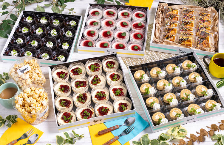 16名様分の盛り付けイメージ