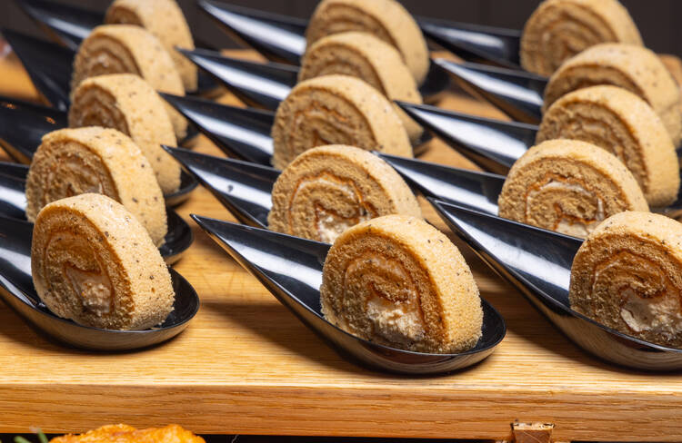 紅茶のロールケーキ