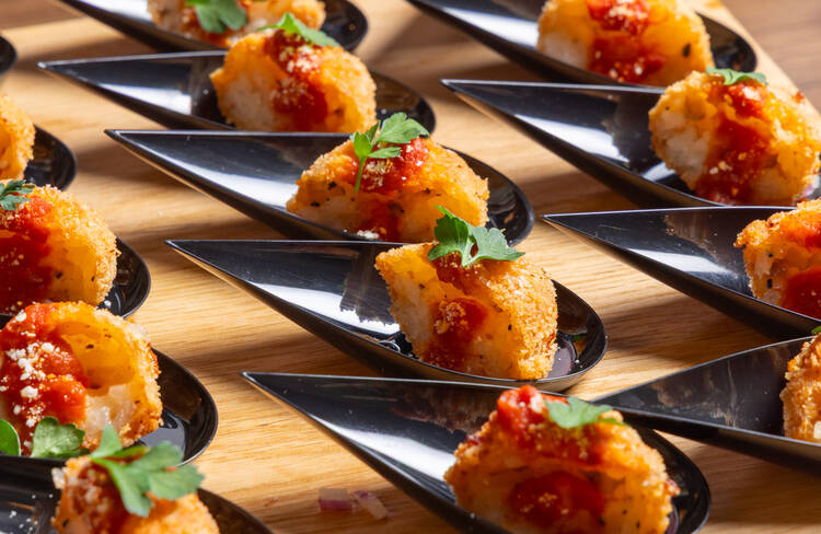 黒トリュフのライスコロッケ