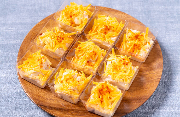 燻製ポテトサラダ チーズのっけ