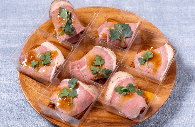 ローストビーフ トリュフ醤油ソース