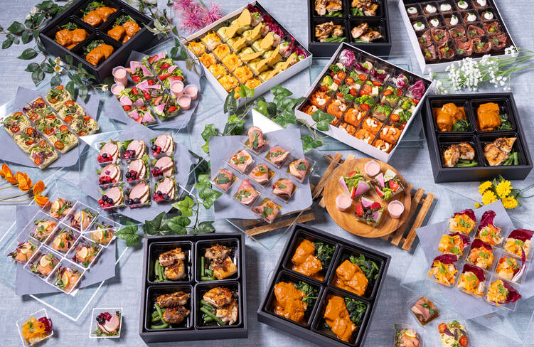 10名様分の盛り付けイメージ