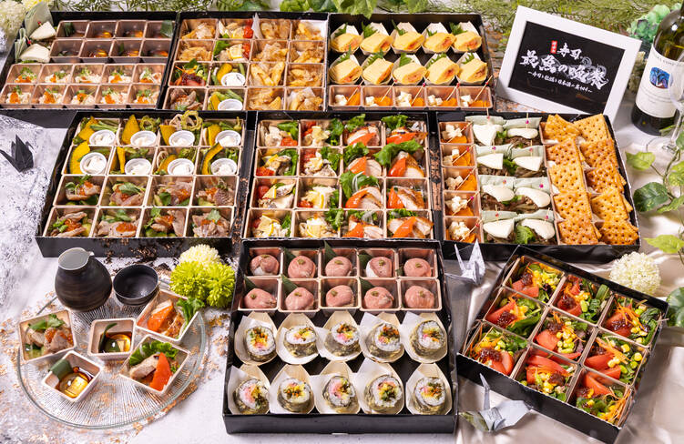 10名様分の盛り付けイメージ