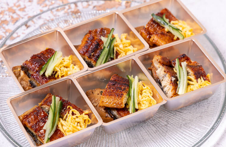 鰻のふんわりキャラメリゼ