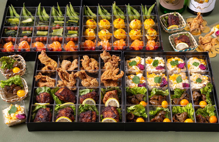 10名様分の盛り付けイメージ