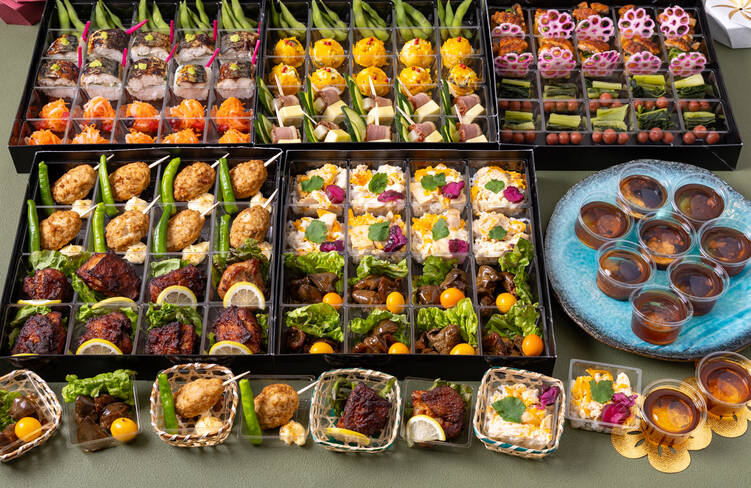 10名様分の盛り付けイメージ