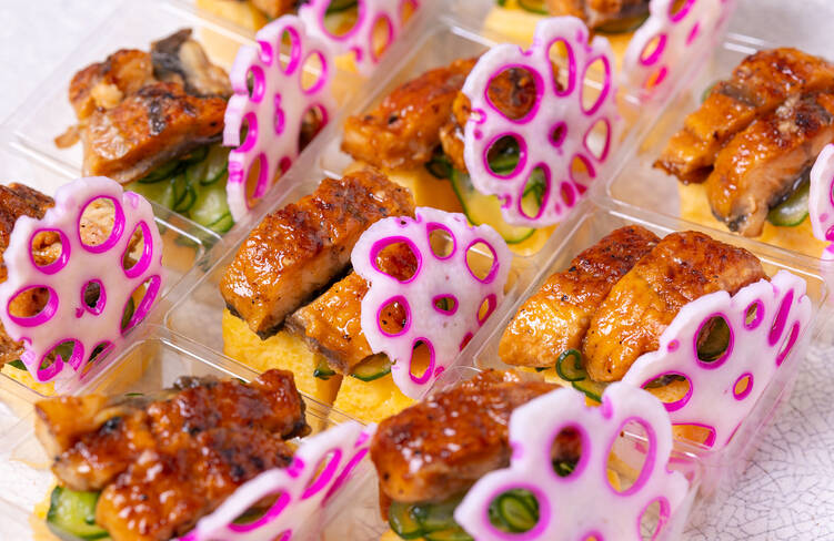 鰻の香ばし焼きと胡瓜の爽やか酢