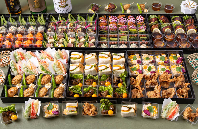 10名様分の盛り付けイメージ