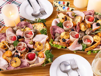 《華やか大皿！》BistroU アペロプラン(1,100円) 