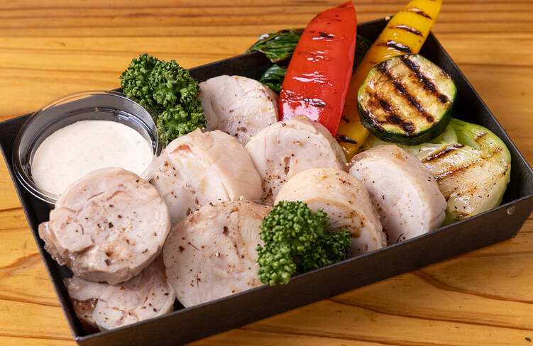 赤鶏のガランティーヌ