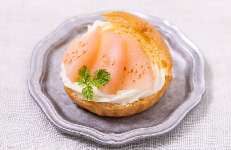 林檎の皮で色付けしたアップルシナモン