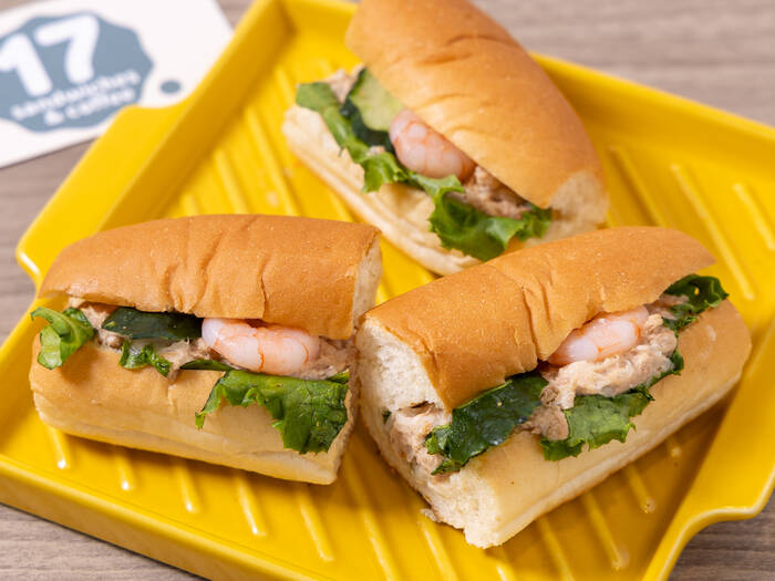パンも具材もバラエティ豊富！パーティープレート｜17sandwiches