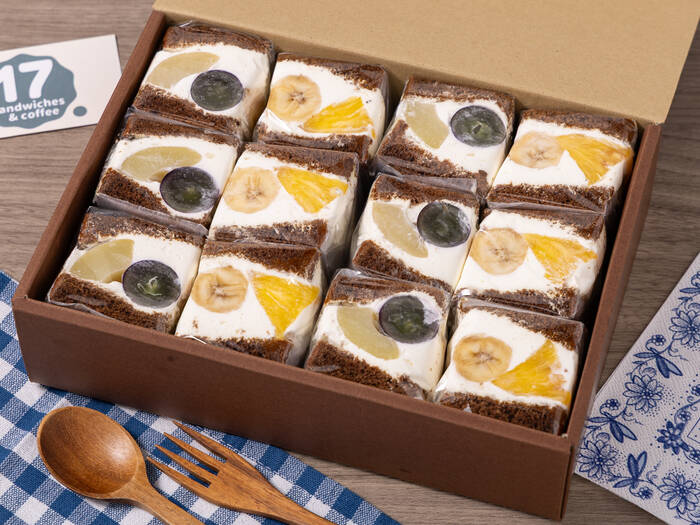旬を味わうミックスフルーツサンド＜1人2個＞｜17sandwiches