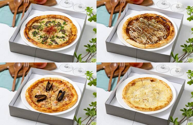 オプションから【温製ナポリピザ】（単品）がお得にご注文いただけます♪_