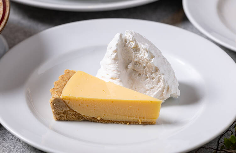 本日のデザート(例・キーライムパイ、チーズケーキ)
