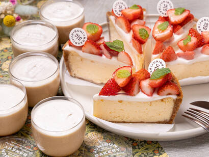 ジュウニブンベーカリー チーズケーキ&紅茶プリン