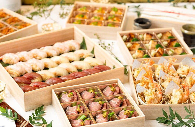 190年受け継がれる伝統の味と寿司をお届けします