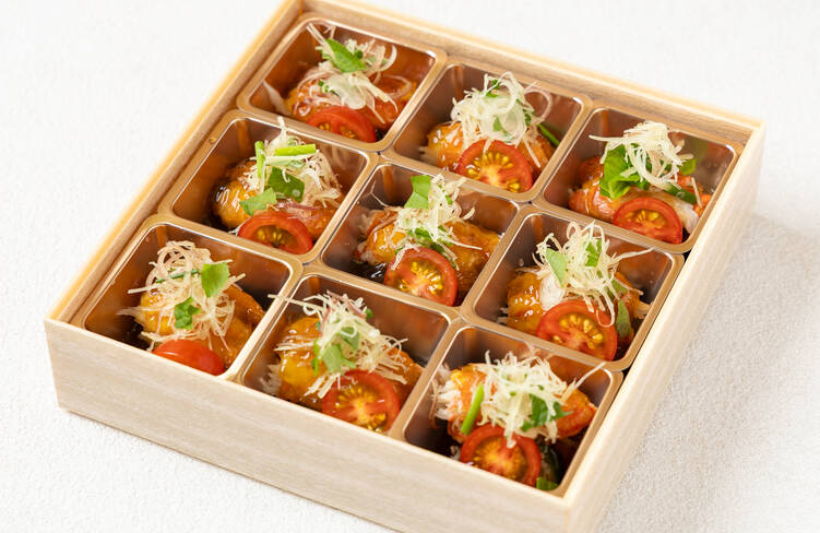 ずわい蟹ゼリー寄せ