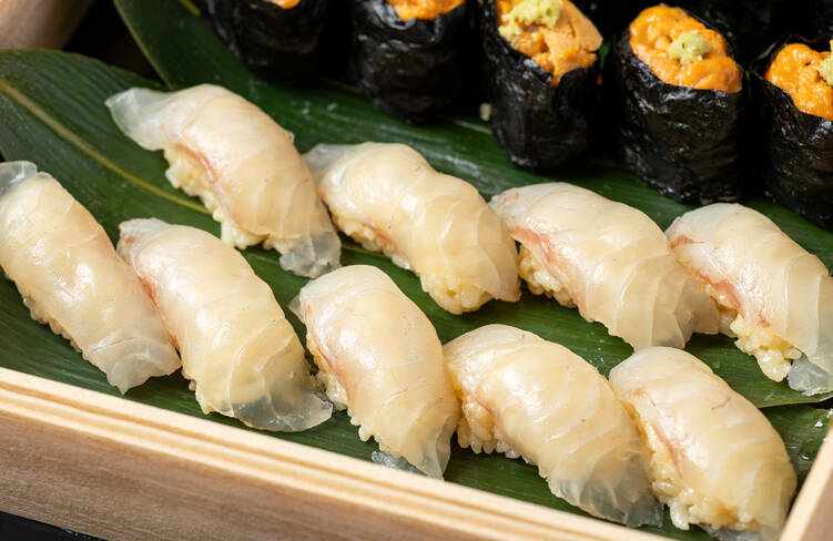 鯛握り寿司