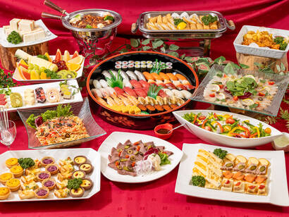 握り寿司＆洋風オードブルプラン14品