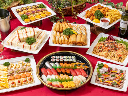 握り寿司付・パーティーオードブルプラン