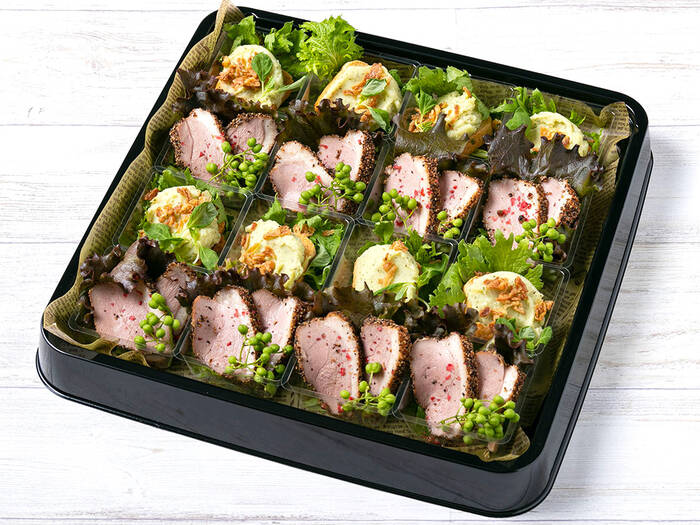 煮込みハンバーグの看板スライダープラン｜ガーデン・スクワッド