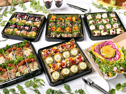 三浦野菜のベジタブルプレートと2種のメインやデザート付きプラン